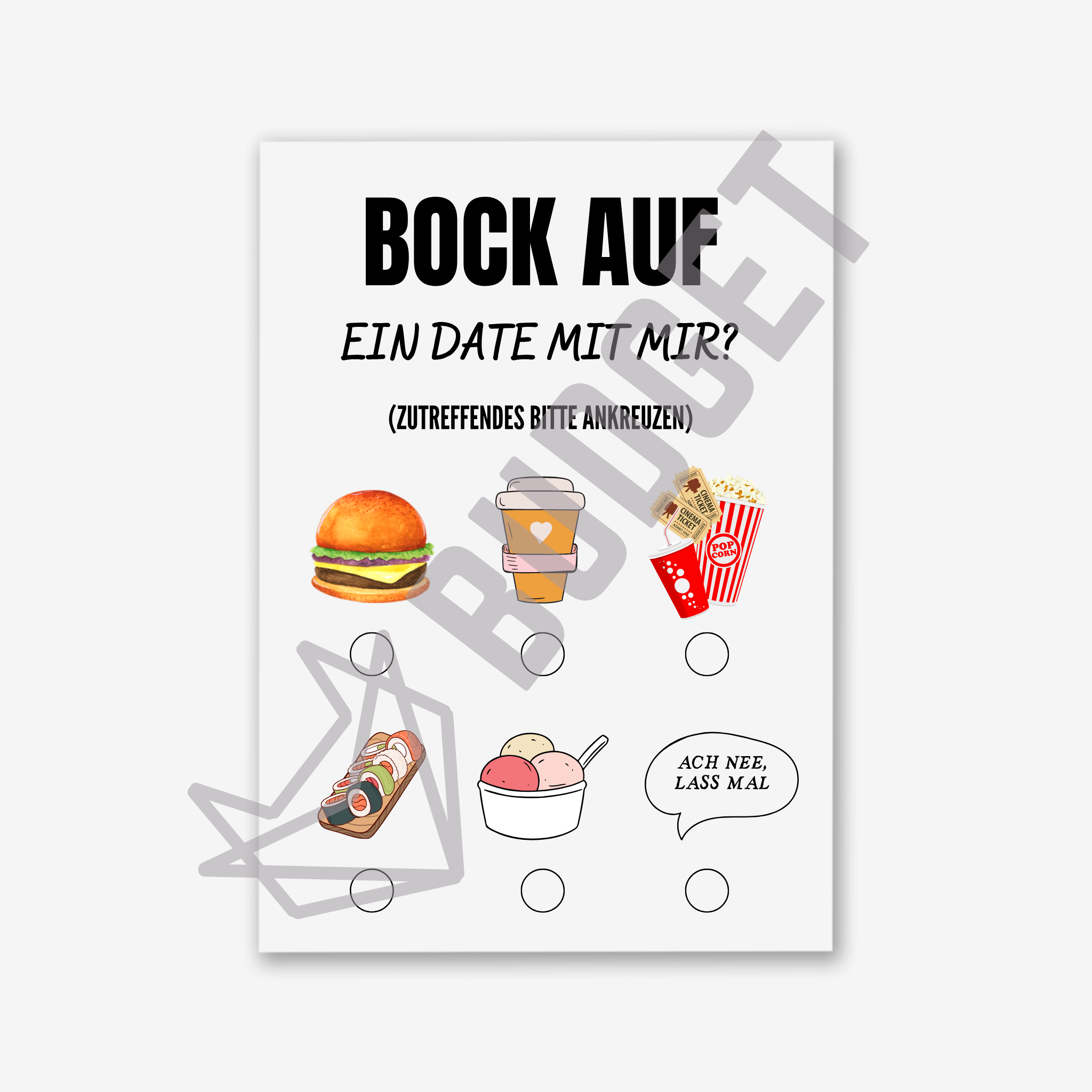 Bock auf ein Date?