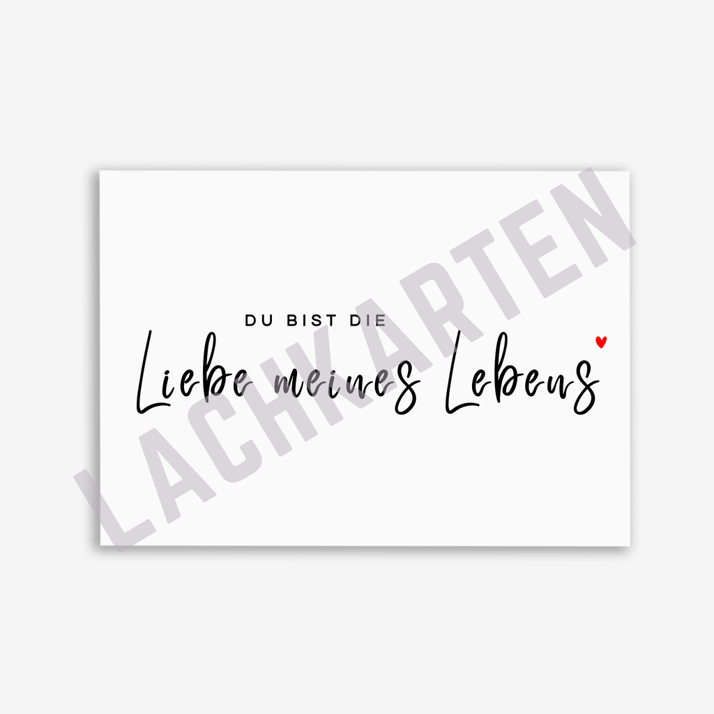 Liebe meines Lebens