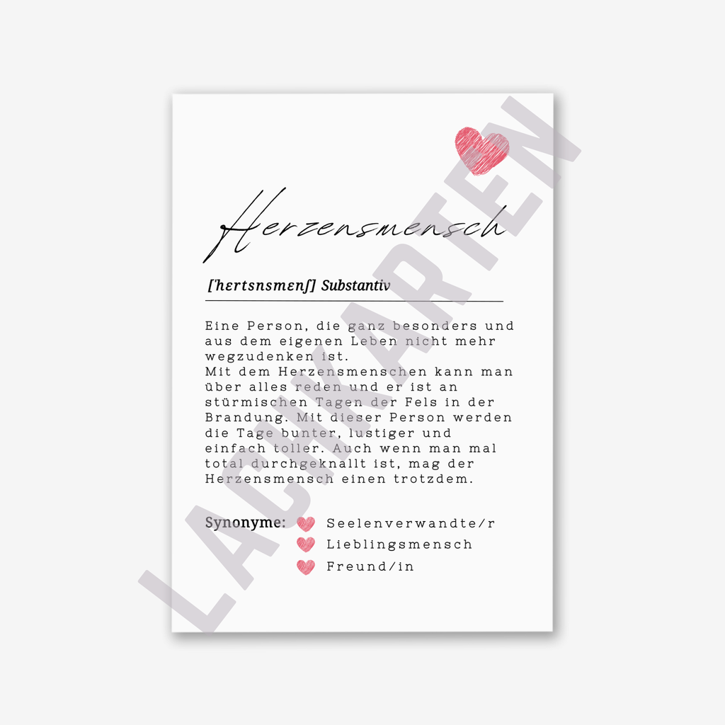 Herzensmensch