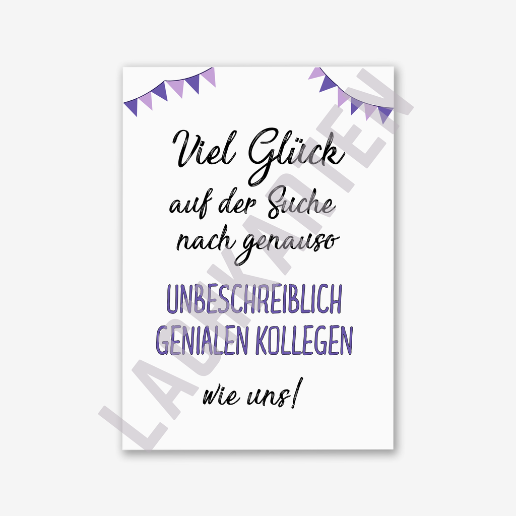 Viel Glück auf der Suche