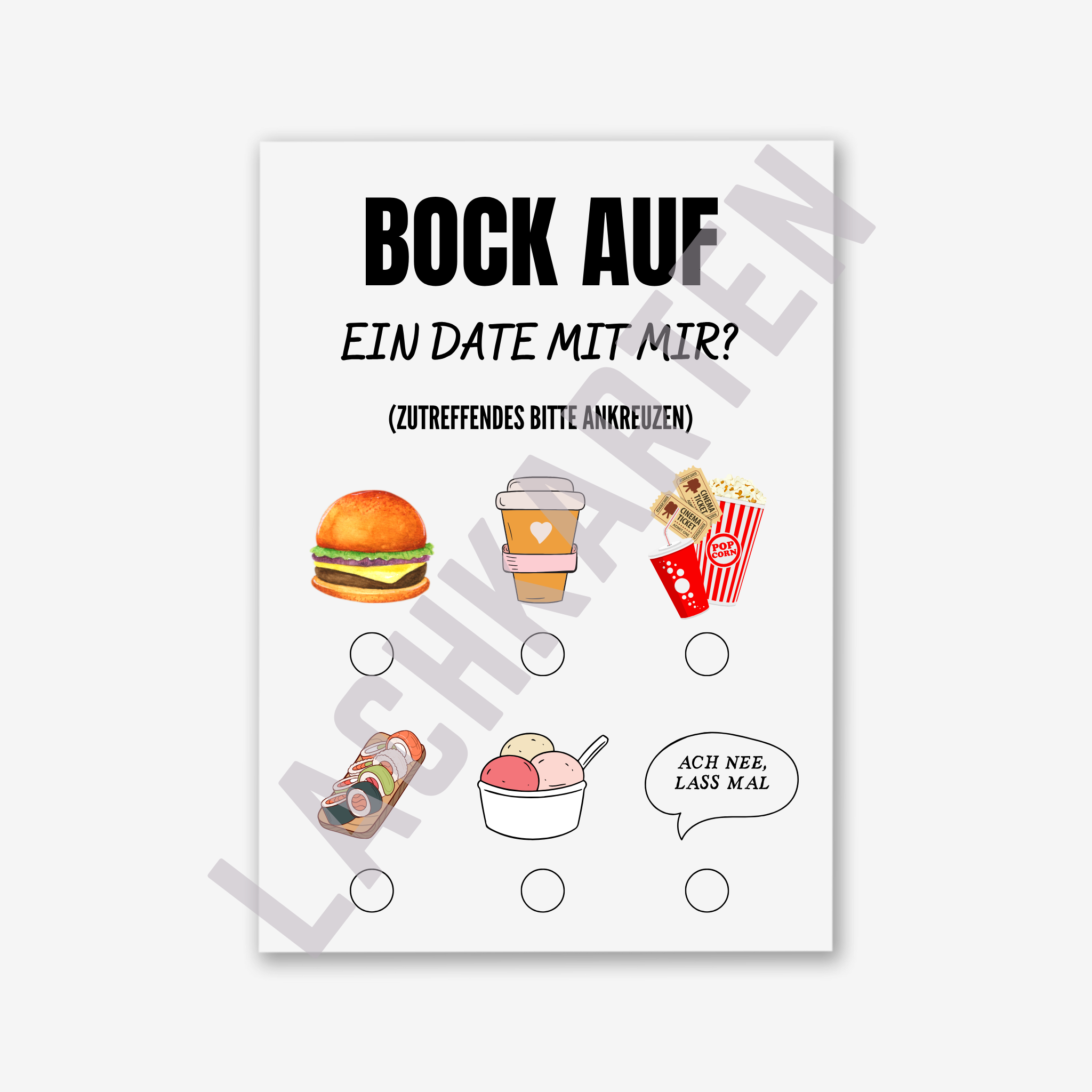 Bock auf Date?