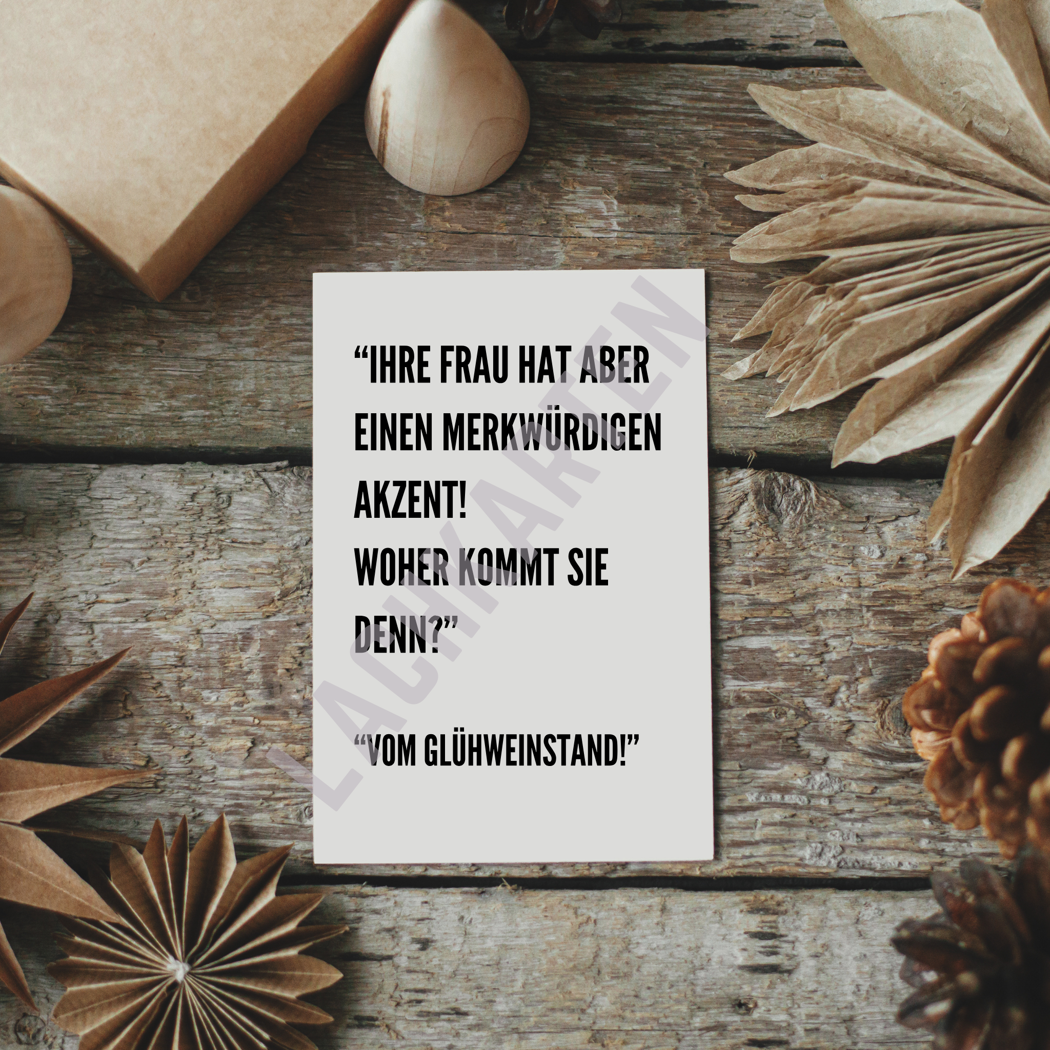 Merkwürdiger Akzent