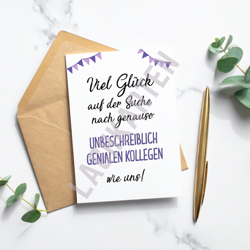 Viel Glück auf der Suche