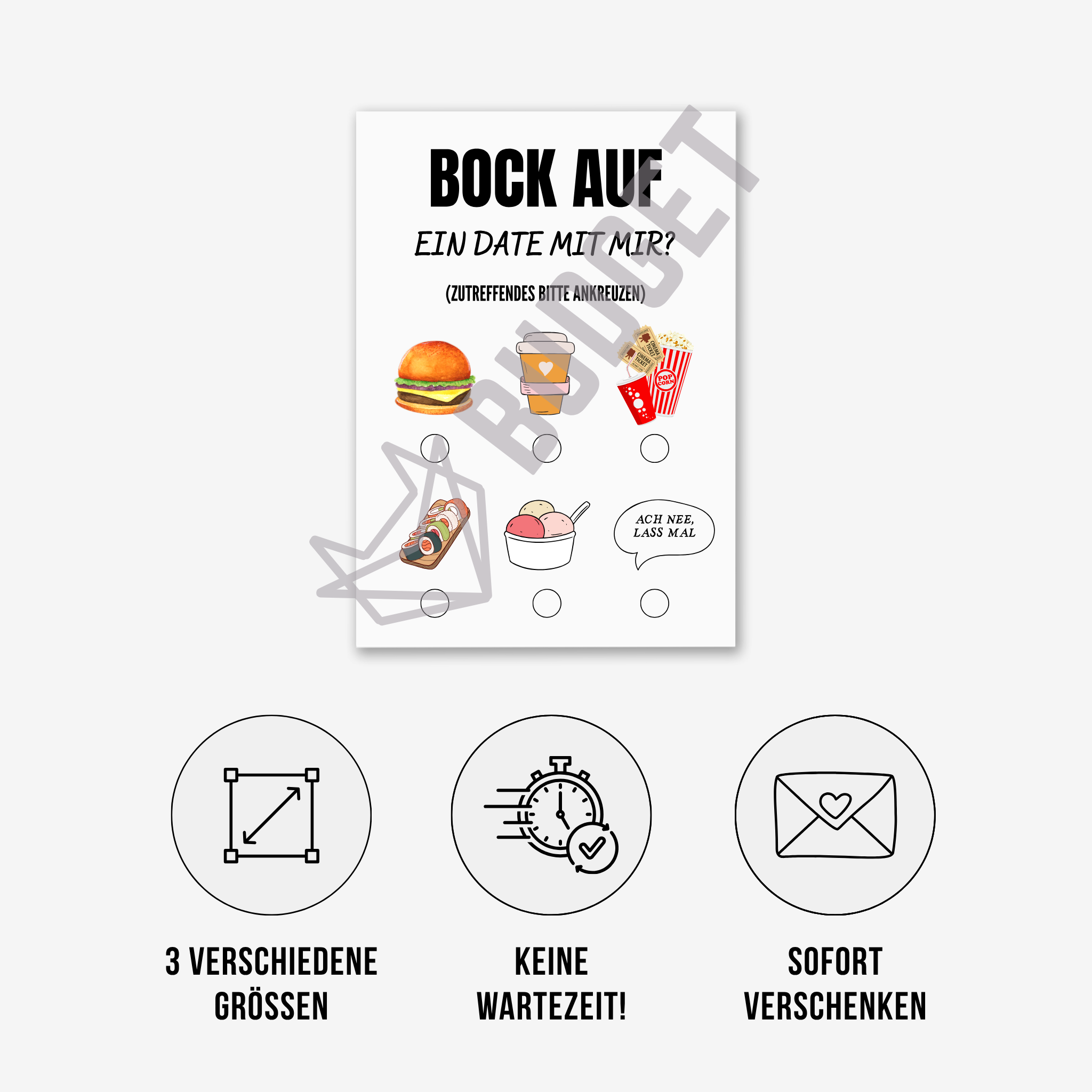 Bock auf ein Date?