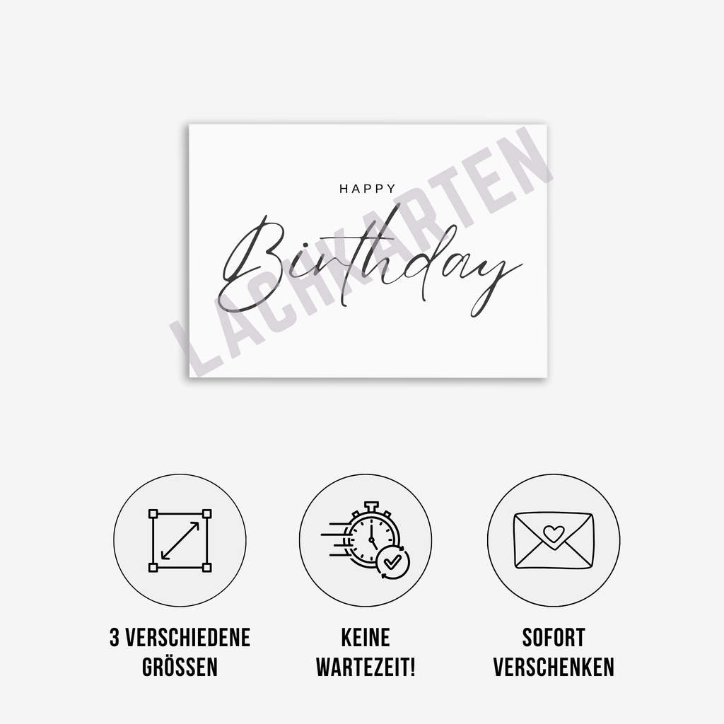 Happy Birthday Simple