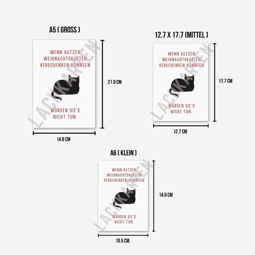 Katzen würden nicht