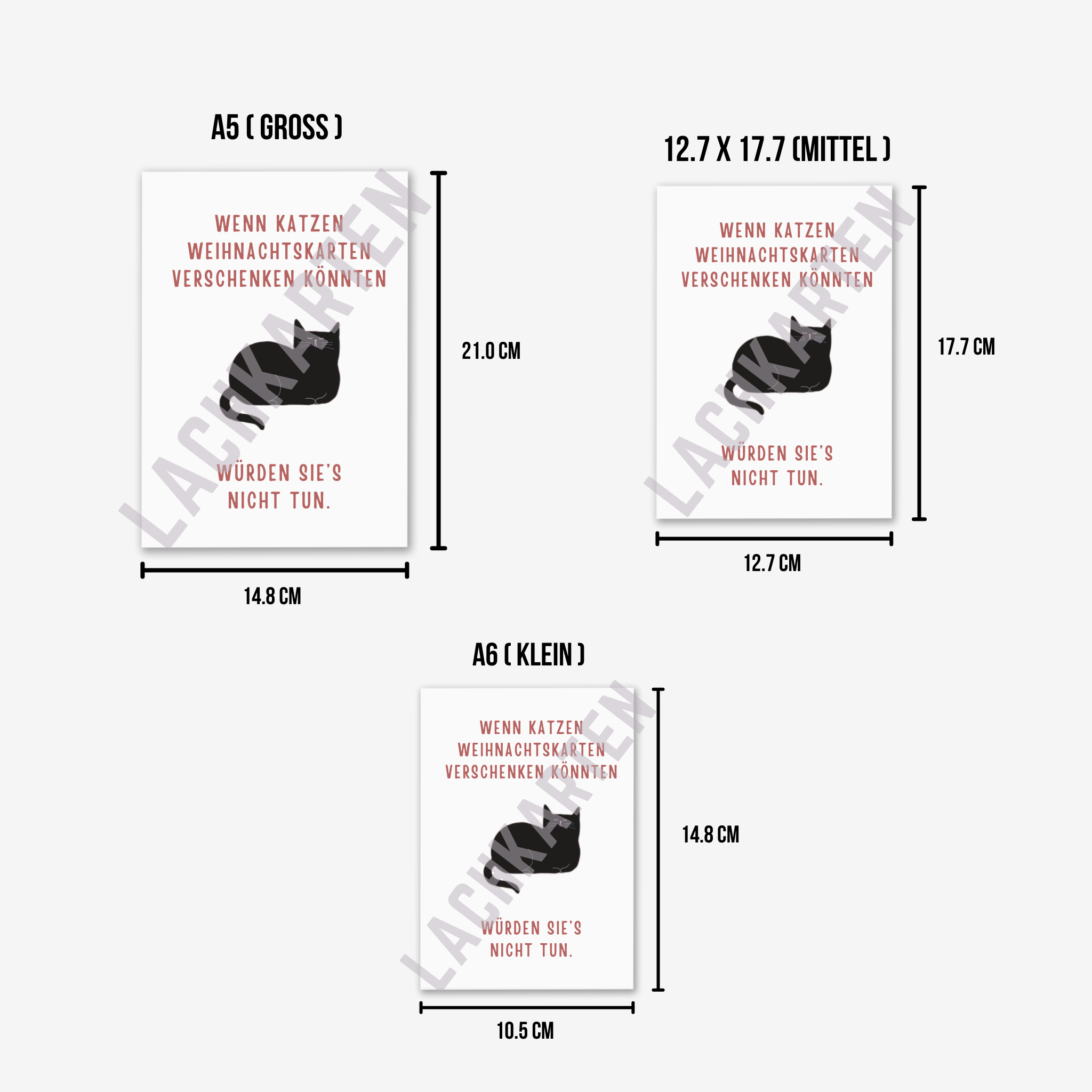 Katzen würden nicht