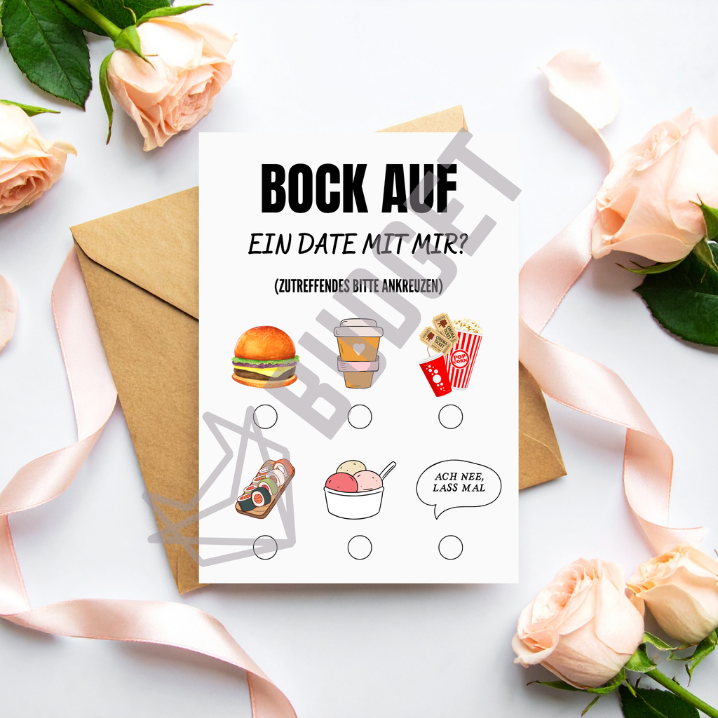 Bock auf ein Date?