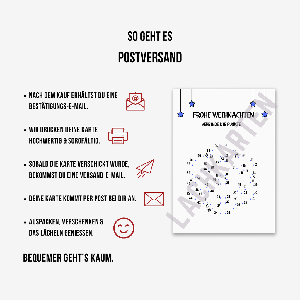 Schneeflocke punktiert