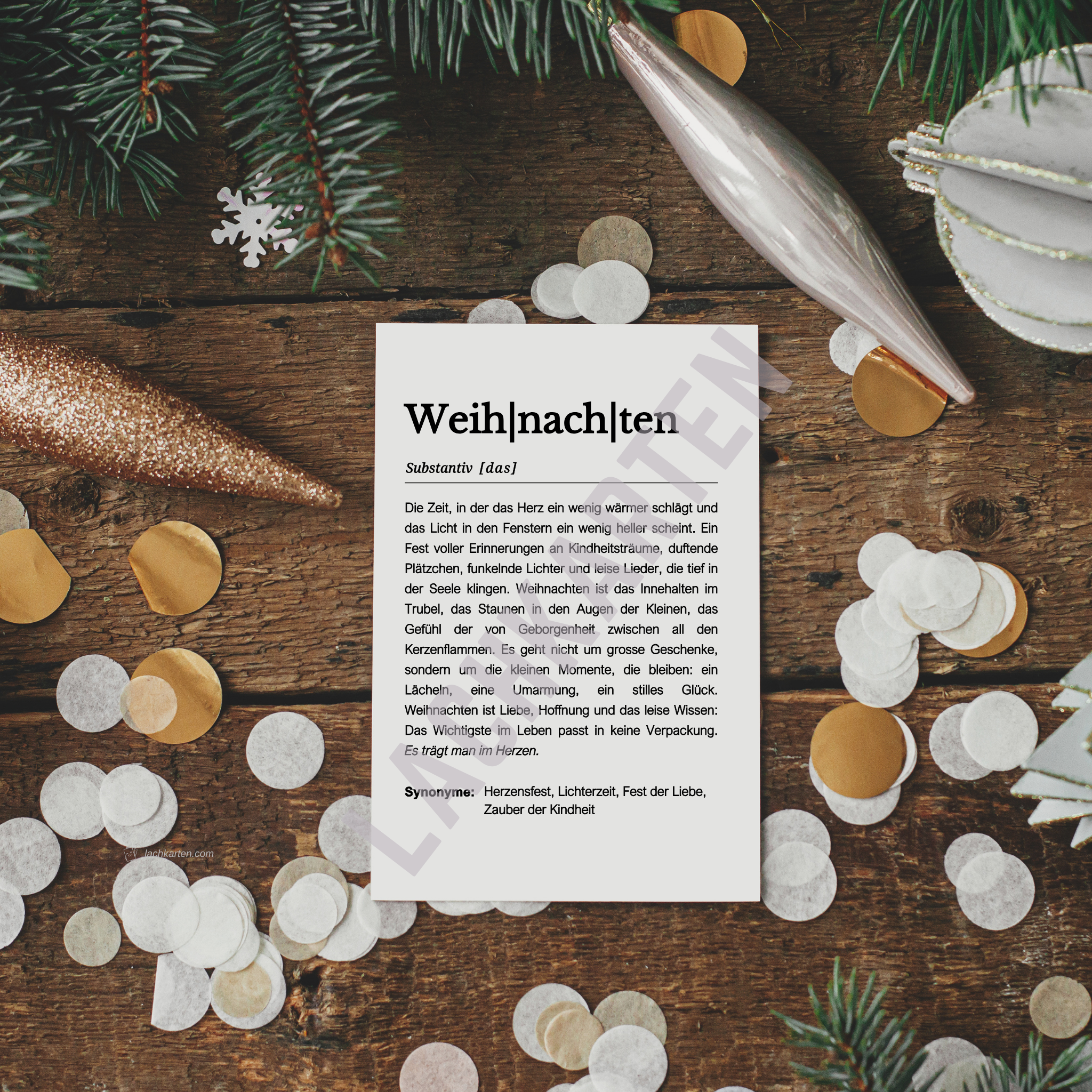 Weihnachten | Definition